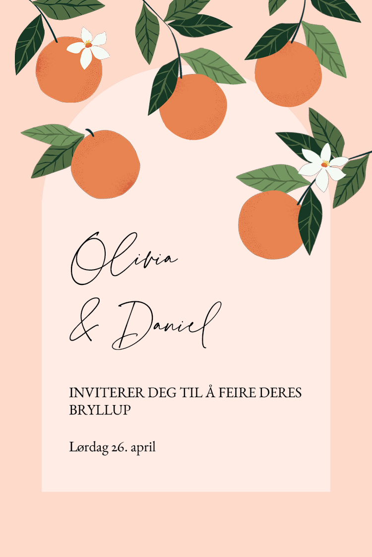 Invitasjoner — Sitrus-fest