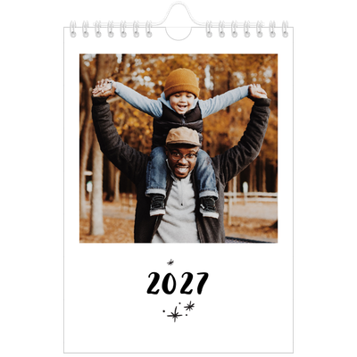 Fotokalender A5 — Håndskrevet [kalender-forside]
