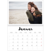 Fotokalender A4 dobbel (30 x 40 cm) — Håndskrevet [Januar]