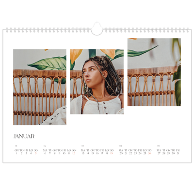 Fotokalender A3 — Reisebilder [Januar]