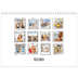 Fotokalender A4 dobbel (30 x 40 cm) — Albumøyeblikk [kalender-forside]