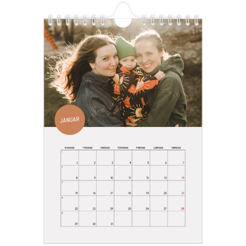 Fotokalender A5 — Fotoklistremerke
