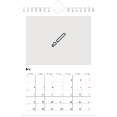 Fotokalender A5 — Design selv [kalender-forside]