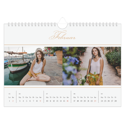 Fotokalender A4 — Elegant gull [Februar]