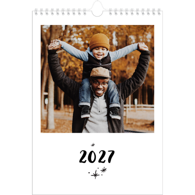Fotokalender A4 (20 x 30 cm) — Håndskrevet [kalender-forside]