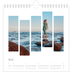 Månedskalender kvadratisk — Reisebilder [Mai]
