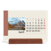 Bordkalender med trestativ - Liggende  — Verdens severdigheter [April]