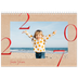 Fotokalender A4 dobbel (30 x 40 cm) — Røde detaljer [kalender-forside]