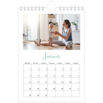 Fotokalender A5 — Hallo verden