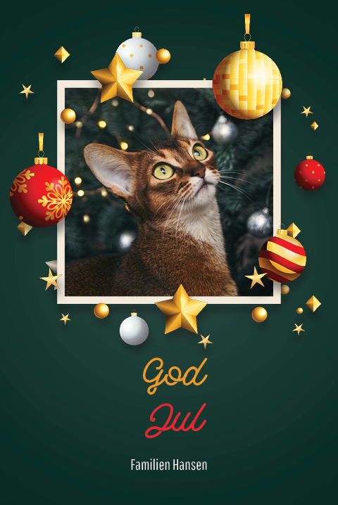 Fotokort — Juleeventyr