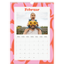 Fotokalender A4 (20 x 30 cm) — Lek med mønster [Februar]