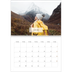 Fotokalender A4 dobbel (30 x 40 cm) — Klassisk kalender [Januar]