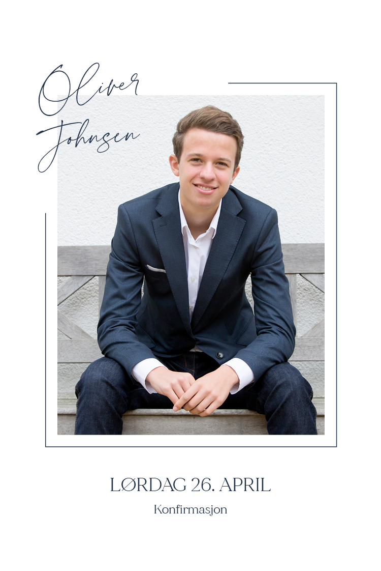 Invitasjoner — Minimalistisk nattverd