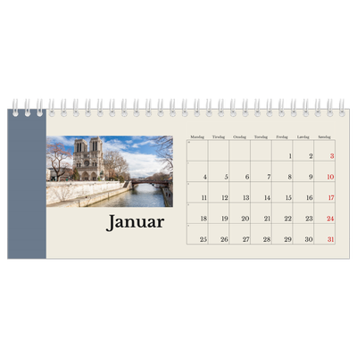 Bordkalendere — Verdens severdigheter [Januar]