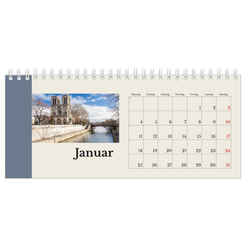 Bordkalender med foto — Verdens severdigheter