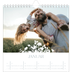 Månedskalender kvadratisk — Blomstermotiv [Januar]