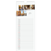Fotokalender smal  — Byferie (hvit) [Mars]