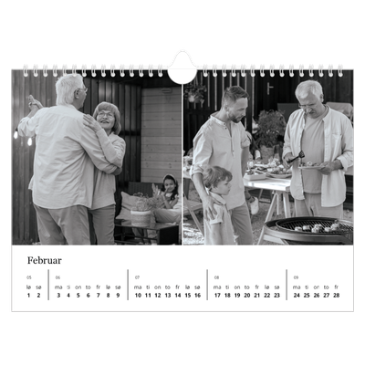 Fotokalender A4 — Bilder i fokus [Februar]