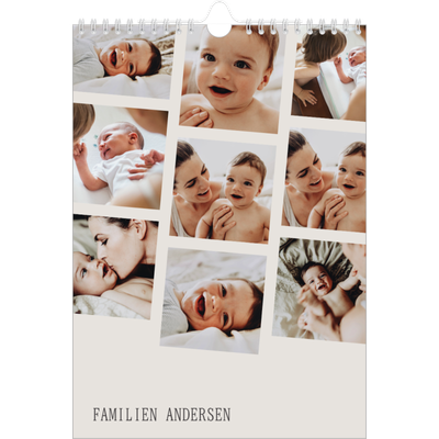 Fotokalender A4 (20 x 30 cm) — Bilder i bevegelse [kalender-forside]