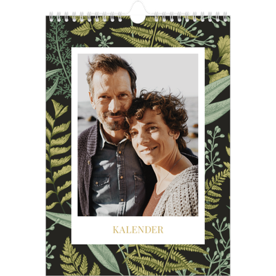Fotokalender A4 (20 x 30 cm) — Blomstrende bakgrunner [kalender-forside]