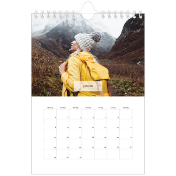Fotokalender A5 — Klassisk kalender