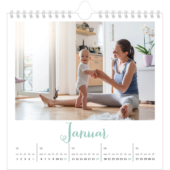 Fotokalender Kvadratisk — Hallo verden