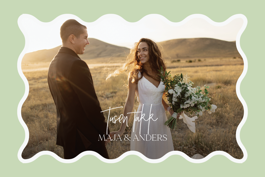 Takkekort — Pastellskjell