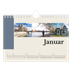 Fotokalender A5 — Verdens severdigheter [Januar]