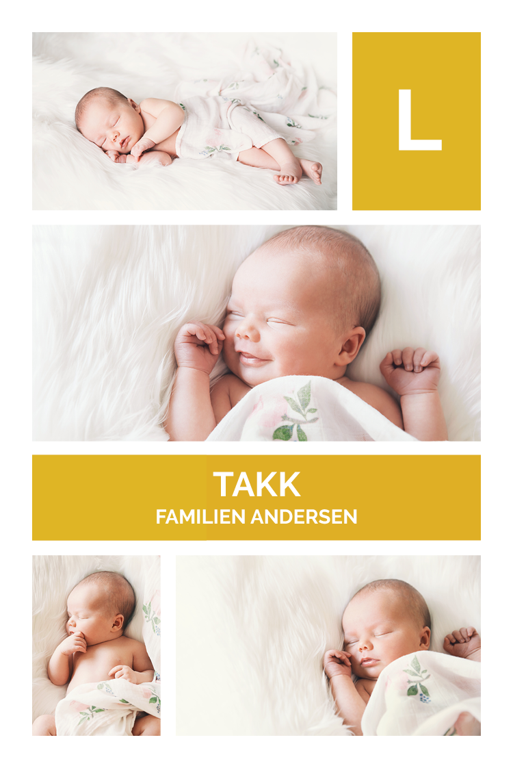 Takkekort — Sier bare hei