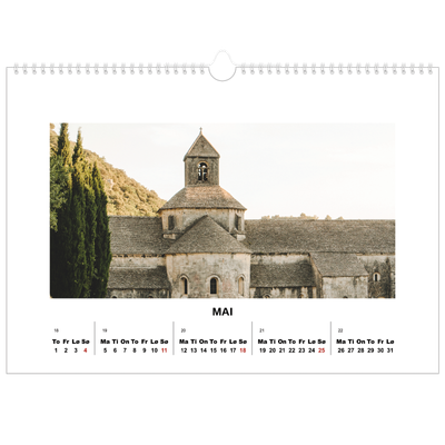 Fotokalender A3 — Enkelt bilde [kalender-forside]