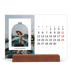 Bordkalender med trestativ - Liggende  — Den åpne buen [April]