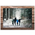 Fotokalender A4 dobbel (30 x 40 cm) — Paneler i tre [kalender-forside]