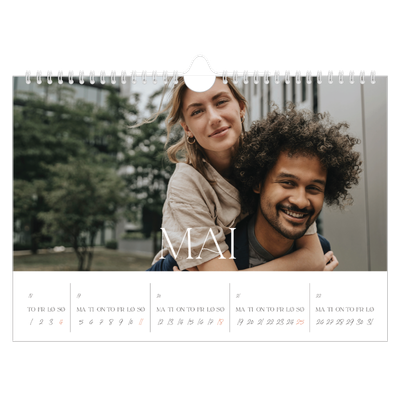 Fotokalender A4 — Store bilder [kalender-forside]