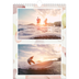 Fotokalender A4 (20 x 30 cm) — Akvarellformer [kalender-forside]