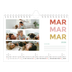 Fotokalender A5 — Fargerike fonter [Mars]