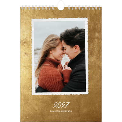 Fotokalender A4 (20 x 30 cm) — Vintage [kalender-forside]