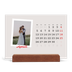 Bordkalender med trestativ - Liggende  — Signert trykk [April]