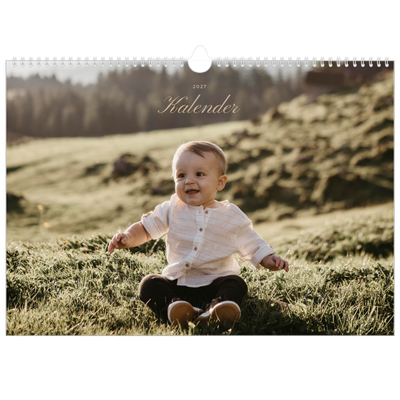 Fotokalender A3 — Elegant kalender [kalender-forside]