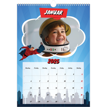 Fotokalender A3 — Tegneserie