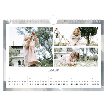 Fotokalender A4 — Penseleffekt