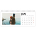 Bordkalendere — Hvit kalender [Januar]