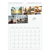 Fotokalender A4 (20 x 30 cm) — Byferie (hvit) [April]