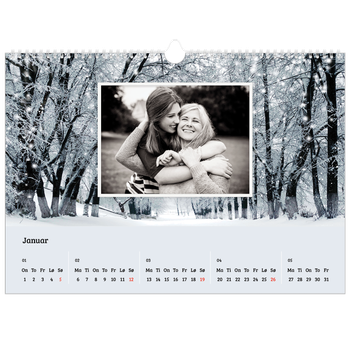Fotokalender A3 — Fire årstider
