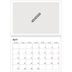 Fotokalender A4 dobbel (30 x 40 cm) — Design selv [April]