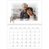 Fotokalender A4 dobbel (30 x 40 cm) — Transparente rammer [kalender-forside]