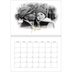 Fotokalender A4 dobbel (30 x 40 cm) — Diffuse bilderammer [Februar]