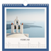 Månedskalender kvadratisk — Klassiske farger [Februar]
