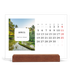 Bordkalender med trestativ - Liggende  — Den fulle historien [April]