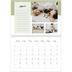 Fotokalender A4 dobbel (30 x 40 cm) — Kalender med "To do"-liste [Mars]