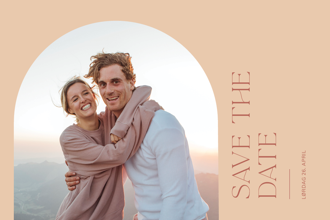 Save the date — Frisk fersken